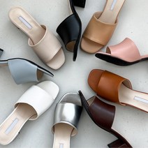 여성 미들굽 뮬 샌들 슬리퍼 9color발편한슬리퍼 사무실슬리퍼 뮬슬리퍼 미들굽샌들 여성미들굽슬리퍼 뮬블로퍼 여름여성구두 여름편한구두 예쁜여성블로퍼구두 신발쇼핑몰추천