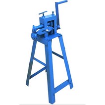 압연기 수동 절곡기 평철 롤러 롤링 금속 세공 공예, 브래킷이 있는 고급 에지 프레스