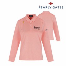 파리게이츠 골프 pearlygatesgolf여성 스마일 피케 카라 티셔츠 P522A1TS958_CO, 001, CO