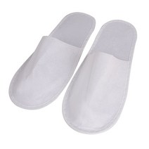 비품세상 실내화제작 일회용 실내화(앞막힘 100p) 1개, 화이트