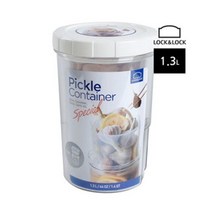 MDO8404 락앤락 절임식품보관용기 1.3리터 HPL942 글라스락/유리밀폐/스팀홀/오븐용기