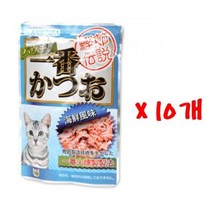 고양이해물맛간식 펫모닝 카네토라 해물맛 파우치 60g 10개 고양이간식-72394EA, 1, 본상품선택