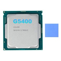 펜티엄 G5400 CPU 프로세서 열 패드 B250 B250C 마이닝 마더보드용 LGA 1151 3.7Ghz 4MB 듀얼 코어 14Nm
