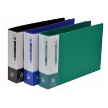 [271449][알파] PP O링바인더 2공 가로형 A5 3cm, 녹색, 1개