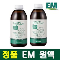 정품 EM 원액 500ml, 2개