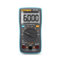 ZT101 전문 디지털 멀티 미터 6000 카운트 백라이트 AC/DC 전류계 전압계 저항 옴 휴대용 멀티미터, 협력사