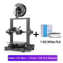 3D 프린터 CREALITY Ender 3 Neo V2 Max 3D 프린터 전문 DIY FDM, 11 V2 Neo add White PLA
