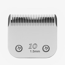 애견 바리깡 강아지 이발기 10 1.6mm SK5 개 애완 동물 클리퍼 블레이드 교체 A5 헤어 용 Andis / Oster 이동식 클리퍼와 호환 가능, 01 1.6mm, 한개옵션1