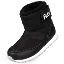 페이퍼플레인키즈 아동용 벨크로 패딩 털부츠