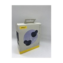 자브라 엘리트 4 액티브 트루 와이어리스 노이즈 캔슬링 인이어 헤드폰 - 네이비 새상품