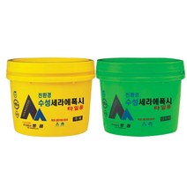 쌍곰 친환경 수성 세라에폭시 접착제 타일용 20kg세트