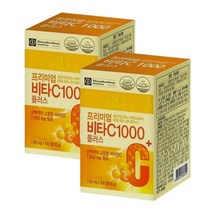 종근당 고함량 비타민c 1000mg 함유 고용량 100정 비타민비군 아연 함유 2박스