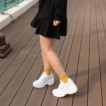 고도리슈즈 레이나 7cm 여성 키높이 통굽 운동화 스니커즈 스탠딩화