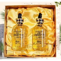 % 99.9 피부미백 2중기능성인증제품 골드앰플 럭셔리 2개입 주름개선 100ml X 24K / [화장품] 순금, 상세페이지 참조, 상세페이지 참조, 상세페이지 참조