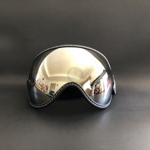 오토바이 고글 레트로 빈티지 여성용 벨모토 3 바이크 오토바이 헬멧 버블 쉴드 바이저 렌즈 쇼에이 Ex-Ze, 04 Silver