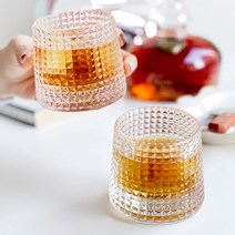고방유리컵 온더락 위스키잔 빈티지컵