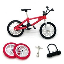 트랙 손가락 핑거보드 스케이트보드 보드 브레이크 로프와 지판 자전거 4 색 시뮬레이션 bmx 어 선물 미니 사이즈 신, hongse