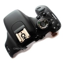 canon eos rebel t3i 600d dslr 용 original top head cover 수리 부품, 없음