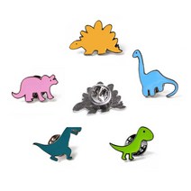 가방꾸미기 귀여운 공룡뱃지 브로치 다이노 5종세트, 공룡뱃지 5종세트