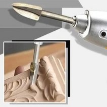 역날 엔드밀 외날 목공 이중 드릴 비트 아크릴 조각날 1날 초경 앤드밀 트리머비트