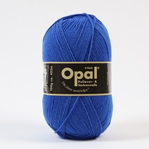 [앵콜스] [OPAL] 오팔 단색 4ply 뜨개실 털실 목도리실 겨울실, 5188 마린블루, 1개