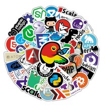 본시엘 캐리어 노트북 스티커 다꾸 캠핑 방스 꾸미기스티커, 3. IT.프로그램 코딩 100P