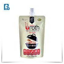 강아지 홈메이드 황태 육수 닭고기 180ml 고양이 영양 보충 보양식 황태국 노견 영양식