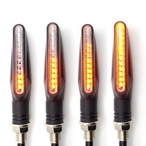 2pc 12 LED 턴 시그널 오토바이 라이트 야마하 tdm 850 혼다 x4 스즈키 v 스트롬 650 KTM 50cc 모토 액세서, 18 HUA-4PCS