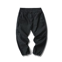 일자바지 라울 드로스트링 와이드 루즈핏 캐쥬얼 남자카고바지 조거팬츠 9부바지 봄 가을 트렌드 772066230