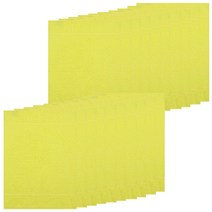 20장 국산 칼라 순면 행주, 옐로우10장+옐로우10장