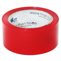 1883000040765HSM 빨강 박스테이프 48mm x 50M/박스테이프/포장테이프/투명테이프/빨강테이프/OPP테이프, 단일