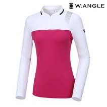 *본사직영* [와이드앵글] 여성 W리미티드 블럭 티셔츠 L WWP20203M2