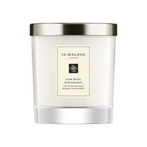 모던 캔들 인센스 JO MALONE LONDON™ Lime Basil & Mandarin Scented 홈 향초 촛대 색유리 인테리어 오브제 심플, 88 oz