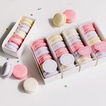 DIY 달콤 마카롱 디저트 석고방향제 만들기 대용량 키트 20개 완성, 핑크,옐로우,민트,퍼플,블루,그린, 그린티 시트러스향