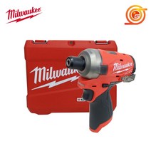 밀워키 M12 FQID-0C 충전임팩드라이버 12V 본체 오일펄스 하드케이스포함, 1개