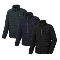 코오롱스포츠 남성 경량 퀼팅 다운 V2JDX22101-IBON