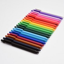 카코 KACO 퓨어 소프트 젤펜 (20가지 컬러펜), 오렌지(컬러심)