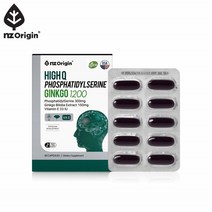 엔젯오리진 하이큐 포스파티딜세린 징코 60캡슐, 2개, 01. 60정, 60정