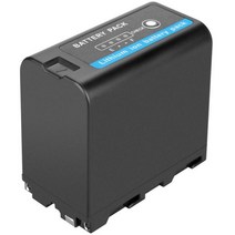 해외 8800mAh NP F960 NP F970 배터리 LED 전원 표시기 + 소니 NP F970 F960 F550 F570 QM91D CCD RV100, 2 Pcs Battery, One Size, 01 1 Batteries