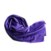 Everkaki 아이스 콜드 실크 스포츠타월 보틀 포함, 2개, Purple