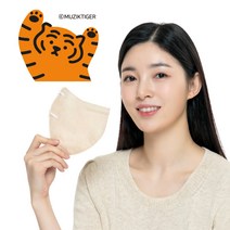 무직타이거 마스크 새부리형 KF94 유승옥 대원미디어 X 네고왕 100매, 대형와이드 100매, 베이지 대형와이드 100매