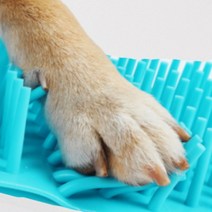 강아지 발세척기 간편 풋워시 발씻기 반려견 외출 회전 수동 발닦기, 소형견