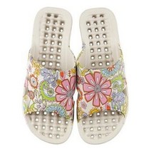 욕실 욕실화 꽃무늬 슬리퍼 화장실 EVA 트임형 252778EA, 쿠팡블루@ 1, 쿠팡블루@ 본상품선택