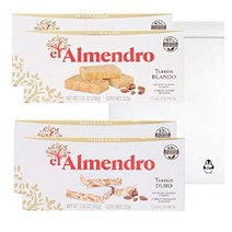 엘 알멘드로 El Almendro 크런치 아몬드 누가 소프트 뚜론 하드/소프트 4팩
