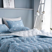 슬리안 여름이불 시원한 냉감 시어서커 쿨 차렵이불 세트