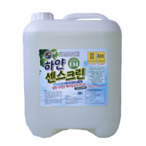 하얀센스크린 유아중성세제 친환경 물세탁 발효 세제 베이킹소다, 18L
