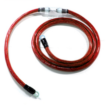 에스카 플러스 접지케이블 레드 150cm SH1768, 10개