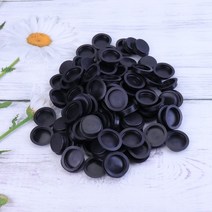 고무 플러그 100 개 튼튼하고 실용적인 섬세한 마감 마개 저장 상자 돼지 저금통