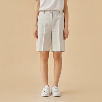 [JAJU/자주] 여 리넨 버뮤다 팬츠_오트밀