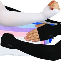 하람커머스 필드라이프 무봉제 쿨토시(손등커버형), 블랙